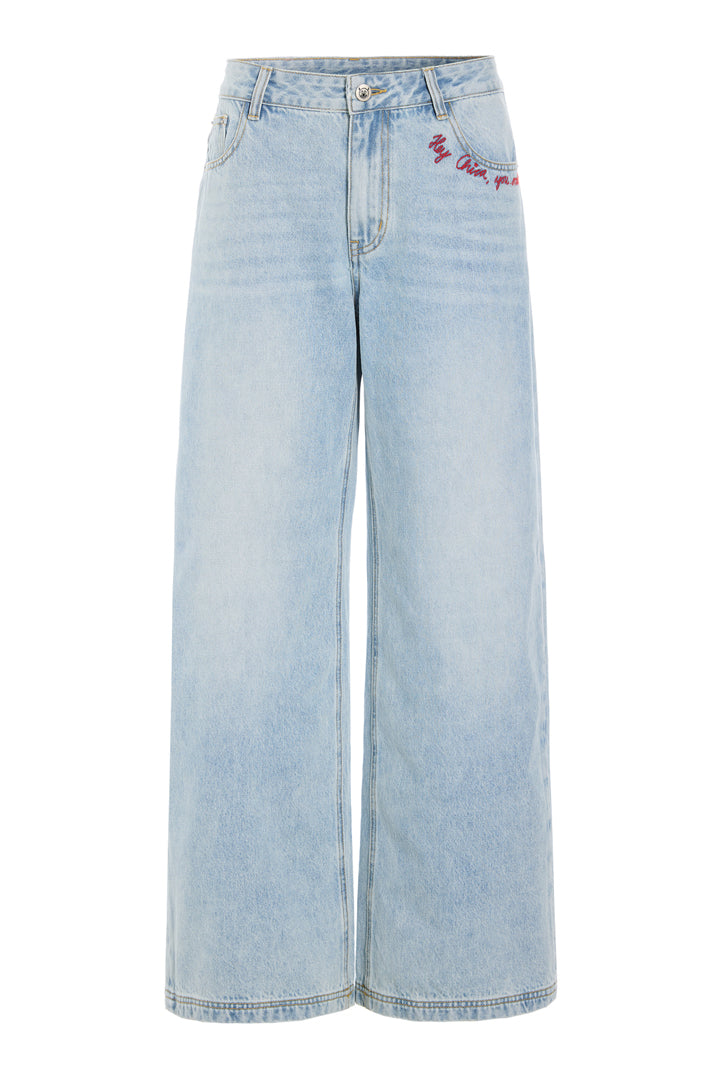 HUNKØN Tennie Jeans Bukser Light Denim