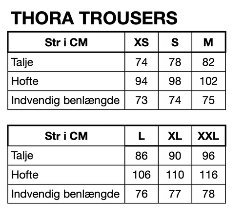HUNKØN Thora Trousers Bukser Soft Pink