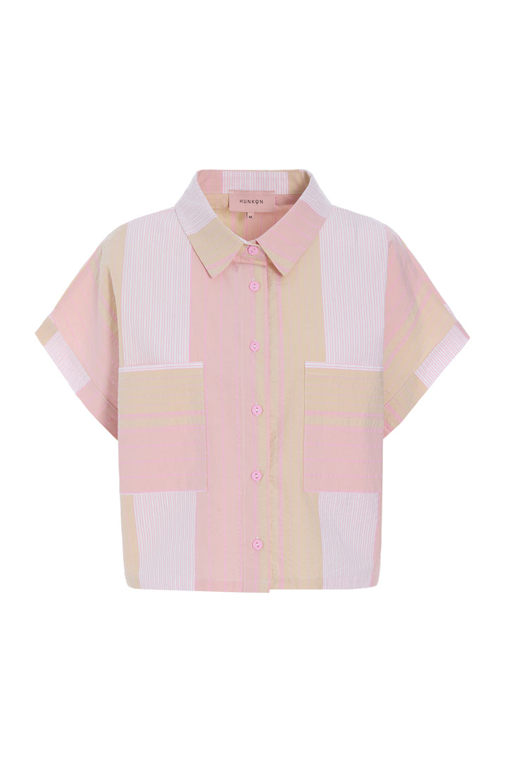 HUNKØN Tilly Shirt Skjorter Pink