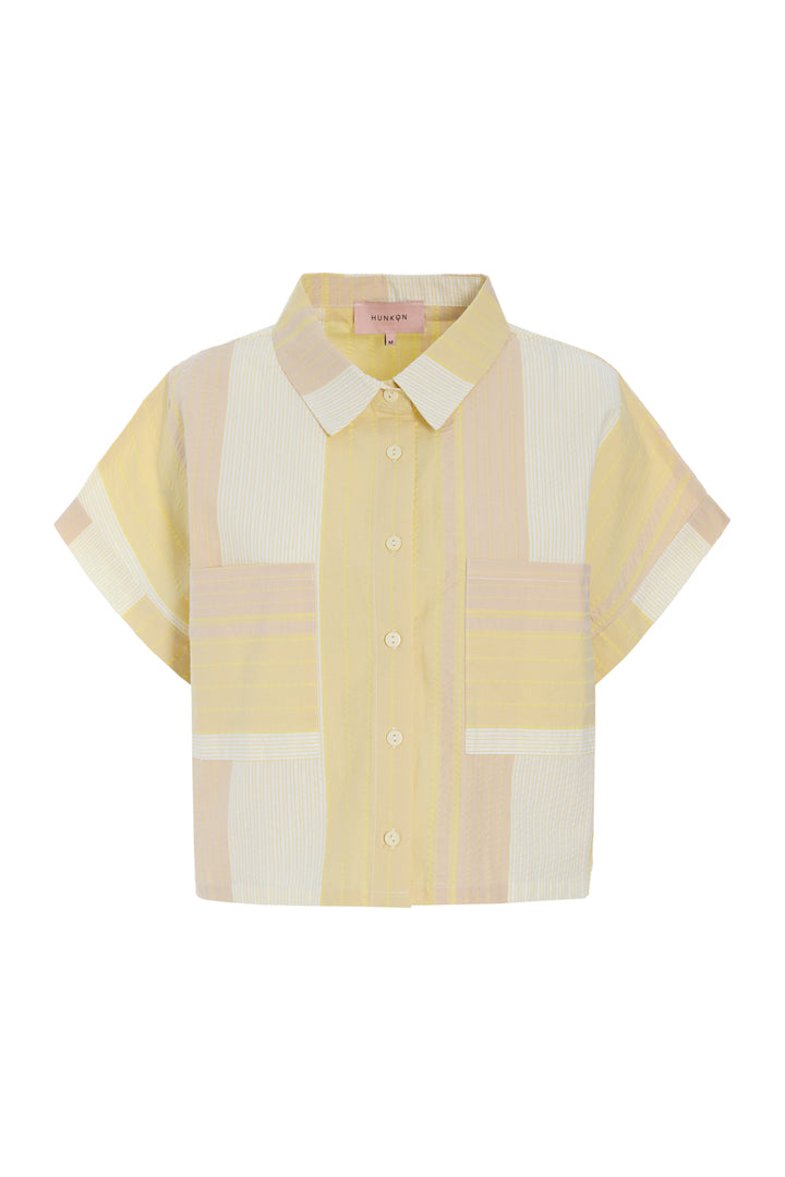 HUNKØN Tilly Shirt Skjorter Yellow