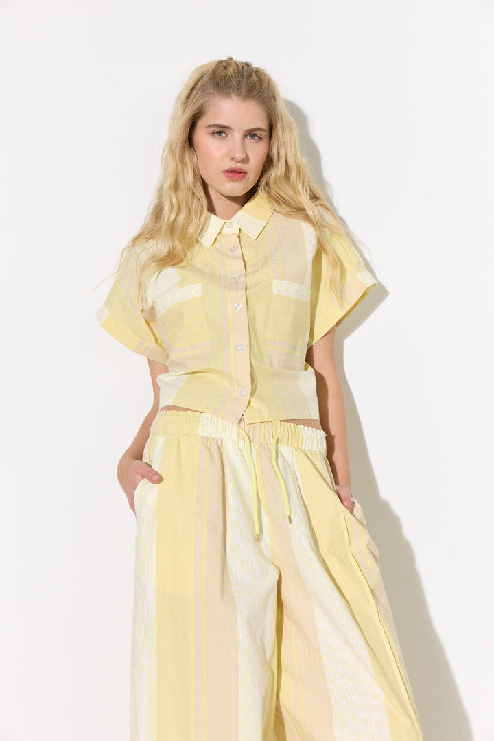 HUNKØN Tilly Shirt Skjorter Yellow