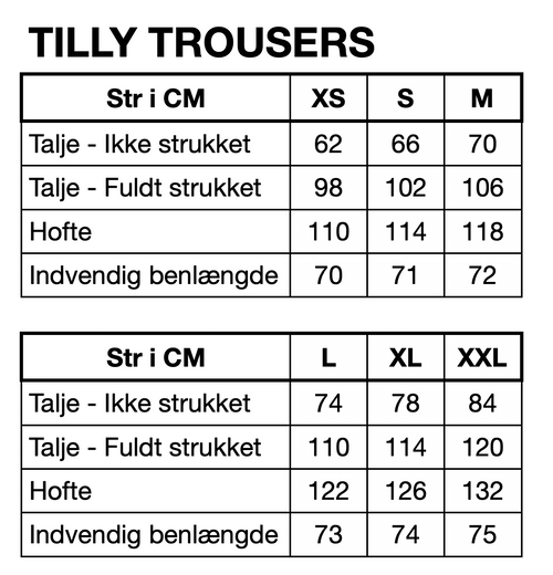 HUNKØN Tilly Trousers Bukser Pink