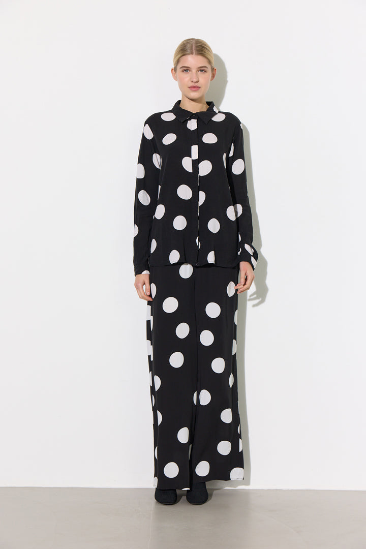 HUNKØN Vicky Trousers Bukser Big Dots