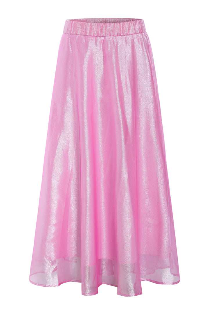 HUNKØN Zinnia Long Skirt Nederdele Hot Pink