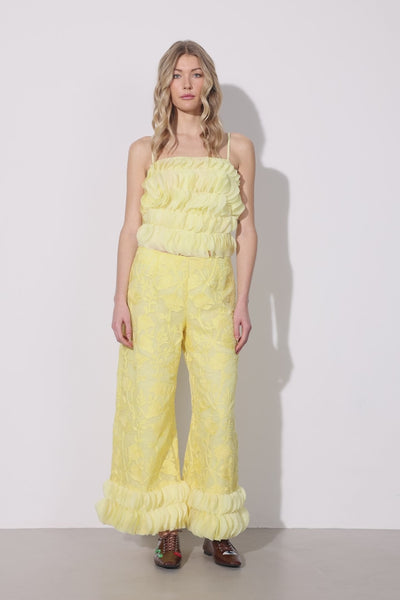 HUNKØN Aiko Top Toppe Yellow