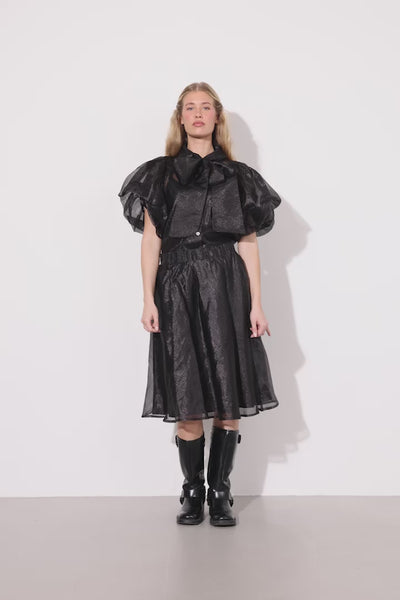 HUNKØN Zinnia Shirt Skjorter Black