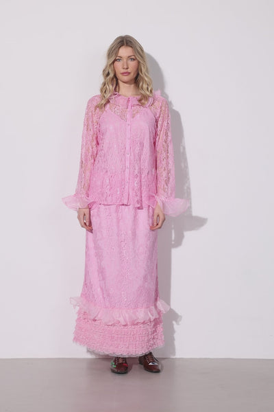 HUNKØN Rosanne Shirt Skjorter Pink