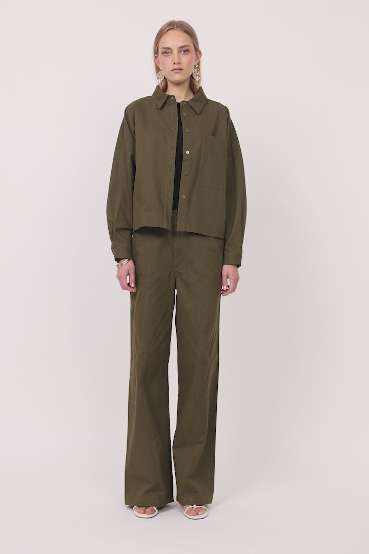 HUNKØN Camden Shirt Skjorter Hunter Green