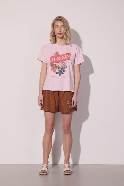 HUNKØN Sweet treat T-shirt T-shirts Soft Pink