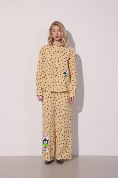 HUNKØN Ruth Shirt Skjorter Yellow