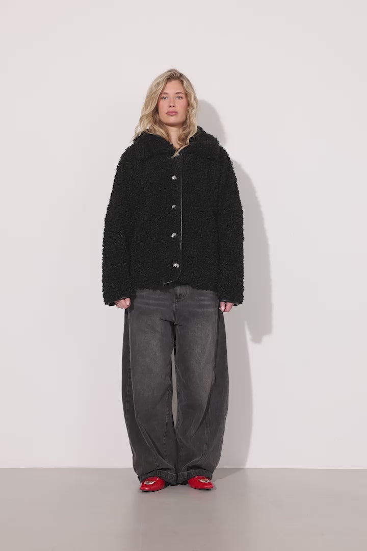 HUNKØN Olga Jacket Jakker Black