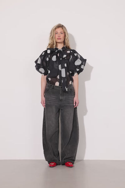 HUNKØN Blair Shirt Skjorter Black