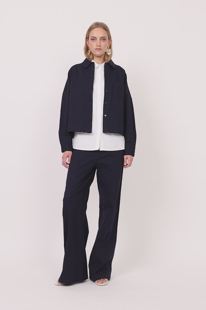 HUNKØN Camden Shirt Skjorter Navy