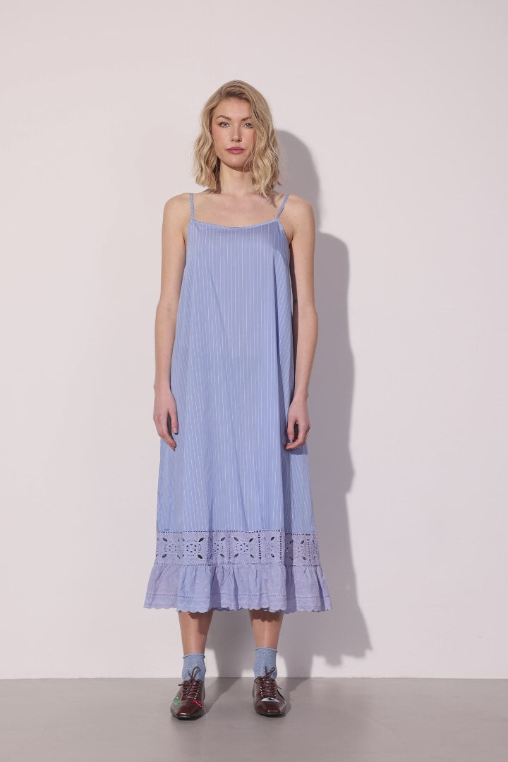 HUNKØN Cornelia Dress Kjoler Blue