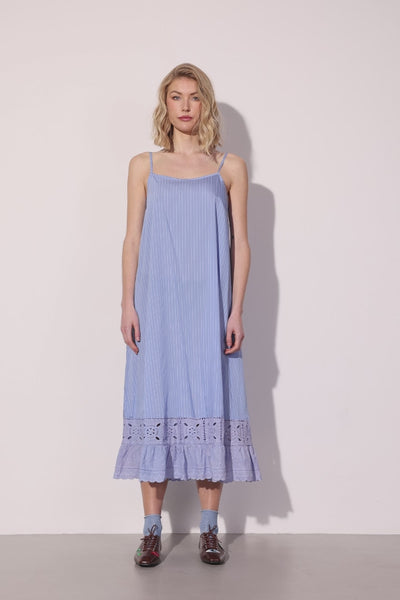 HUNKØN Cornelia Dress Kjoler Blue