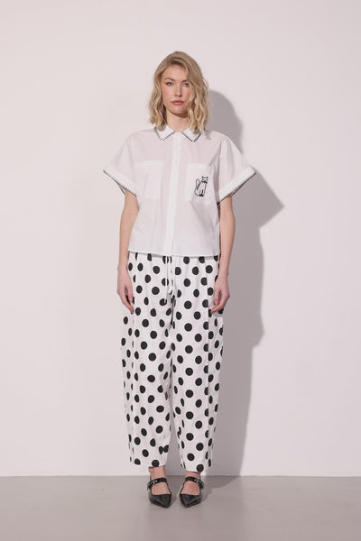 HUNKØN Oda Shirt Skjorter White