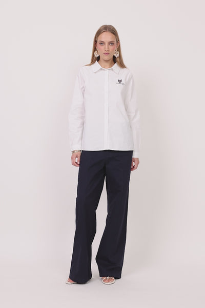 HUNKØN Esme Shirt Skjorter White